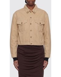 Entire studios - Cazadora De Denim De Algodón - Lyst