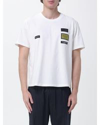 MM6 by Maison Margiela - Cotton T-Shirt With Logo - Lyst