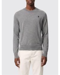 Ami Paris - Woll-Rundhalspullover - Lyst