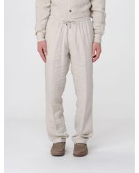 Boglioli - Linen Drawstring Trousers - Lyst