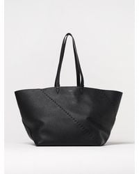 Fendi - Borsa Diagonal Shopping Large Selleria - Lyst