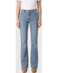 Michael Kors - Flared Stretch Denim Jeans - Lyst