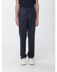 Brunello Cucinelli - Five-Pocket Straight-Leg Trousers Crafted - Lyst