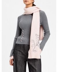 Twinset - Slim Fit Viscose Blend Jumper With Exposed Seams - Lyst