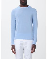 Ballantyne - Rundhals-Pullover Aus Baumwolle - Lyst