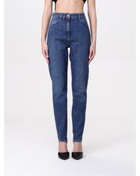 Elisabetta Franchi - Vaquero Mujer - Lyst