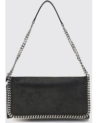 Stella McCartney - Falabella Alter Mat Shoulder Bag With Chain Trim - Lyst