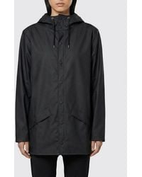 Rains - Hooded Waterproof Polyester Raincoat - Lyst