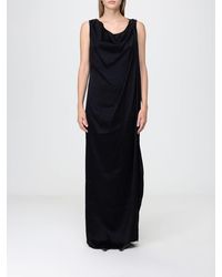 Maison Margiela - Draped Off-The-Shoulder Mini Tunic With Side Slit - Lyst