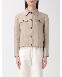Brunello Cucinelli - Linen Saharan Jacket - Lyst