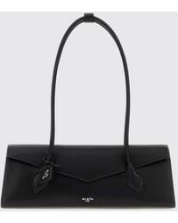 Alaïa - Le Teckel Flap Sheepskin Leather Shoulder Bag With Double Handle - Lyst