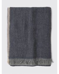 Brunello Cucinelli - Cashmere And Silk Blend Scarf - Lyst