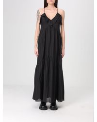 Isabel Marant - Vasma Long Cotton Blend Dress - Lyst
