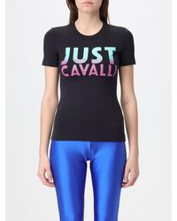 Just Cavalli - T-shirt con logo - Lyst