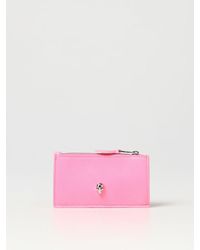 Alexander McQueen - Small Leather Zip Pouch - Lyst