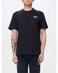 Golden Goose - Logo T-Shirt With Maxi Star - Lyst