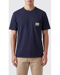 Sebago - Crew-Neck Short-Sleeved Cotton T-Shirt With Applied Logo - Lyst