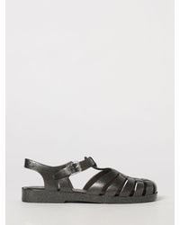 Melissa - Possession Glitter Pvc Fisherman Sandals With Low Heel - Lyst