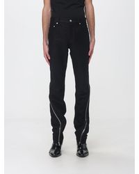 Rick Owens - Vega Skinny Fit Virgin Wool Jeans With Decorative Zips - Lyst