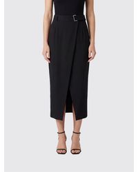 Tela - Lisbon Linen Blend Midi Skirt - Lyst