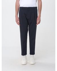 Dondup - Slim Fit Stretch Cotton Blend Trousers - Lyst