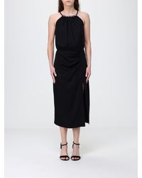 Liu Jo - Crêpe Midi Dress - Lyst