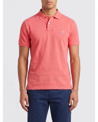 Polo Ralph Lauren - Cotton Polo Shirt With Pony Logo - Lyst