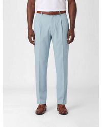 Incotex - Stretch Cotton And Linen Chino Trousers - Lyst