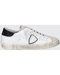 Philippe Model - Prsx Leather Sneakers - Lyst