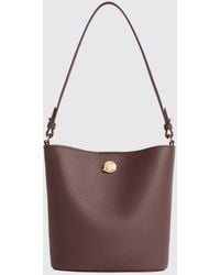 Coccinelle - Nikla Mini Grained Leather Shoulder Bag With Adjustable Strap - Lyst