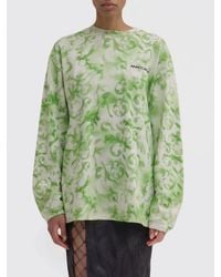 MACCAPANI - Printed Cotton T-Shirt - Lyst