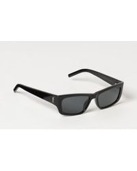 Saint Laurent - Tortoiseshell Acetate Sunglasses With Ysl Monogram - Lyst
