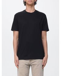 ARMANI EXCHANGE - Basic Crew Neck Cotton T-Shirt - Lyst