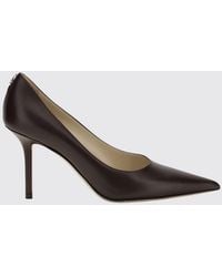 Jimmy Choo - Love Leather Pumps With Stiletto Heel And Almond Toe - Lyst