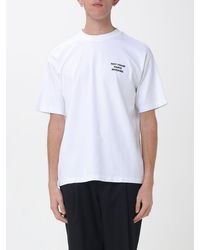 Drole de Monsieur - Cotton T-Shirt With Slogan - Lyst