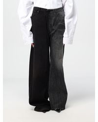 Balenciaga - Jeans Asimmetrici - Lyst