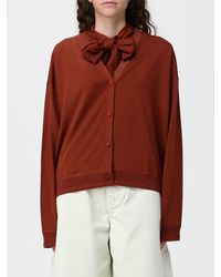 Paul Smith - Merino Wool V-Neck Cardigan With Dropped Shoulders - Lyst