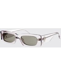 The Attico - Linda Farrow X Mini Marfa Acetate Sunglasses - Lyst