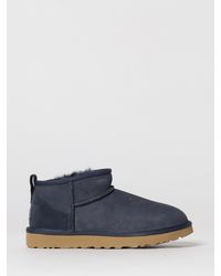 UGG - Classic Ultra Mini Suede Ankle Boots - Lyst