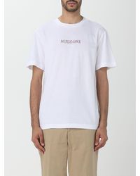 Missoni - T-shirt in cotone con ricamo - Lyst