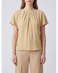 Isabel Marant - Sakine Short-Sleeved Crew-Neck Viscose Day Top - Lyst
