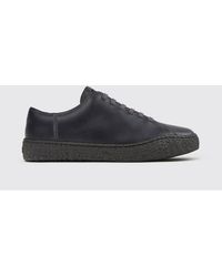 Camper - Peu Terreno Smooth Leather Trainers With Embossed Logo And Rubber Sole - Lyst