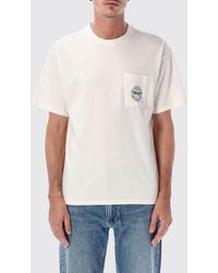 Levi's - Cotton T-Shirt With Patch Pocket And Graphic Logo Print - Lyst