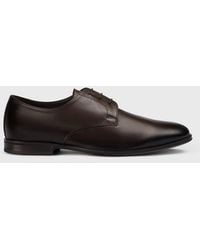 Doucal's - Leather Derby Shoes - Lyst