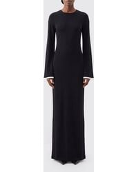 DARKPARK - Long Kimono Sleeve Jersey Tunic Dress - Lyst