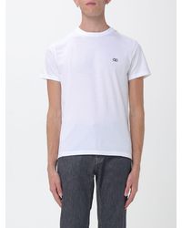 Valentino Garavani - Vlogo Signature Appliqué Cotton T-Shirt - Lyst