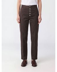Dondup - Nima Slim Fit Cropped Stretch-Cotton Trousers - Lyst