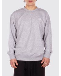 New Balance - Cotton Crewneck Sweatshirt With Logo - Lyst