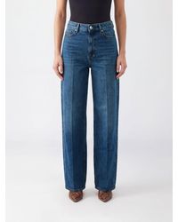 TOTEME - High-Waisted Wide Leg Jeans - Lyst