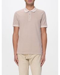 Fay - Cotton Polo Shirt With Logo - Lyst